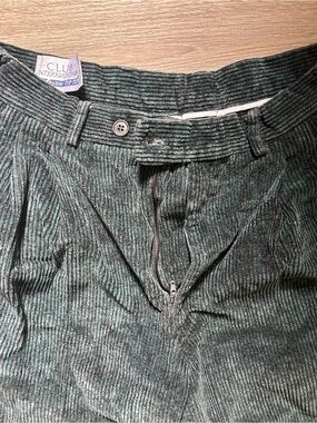 Vintage Green Corduroy Pants